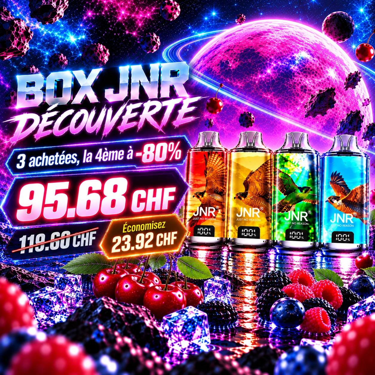 JNR 55K Infinity Kit en promo