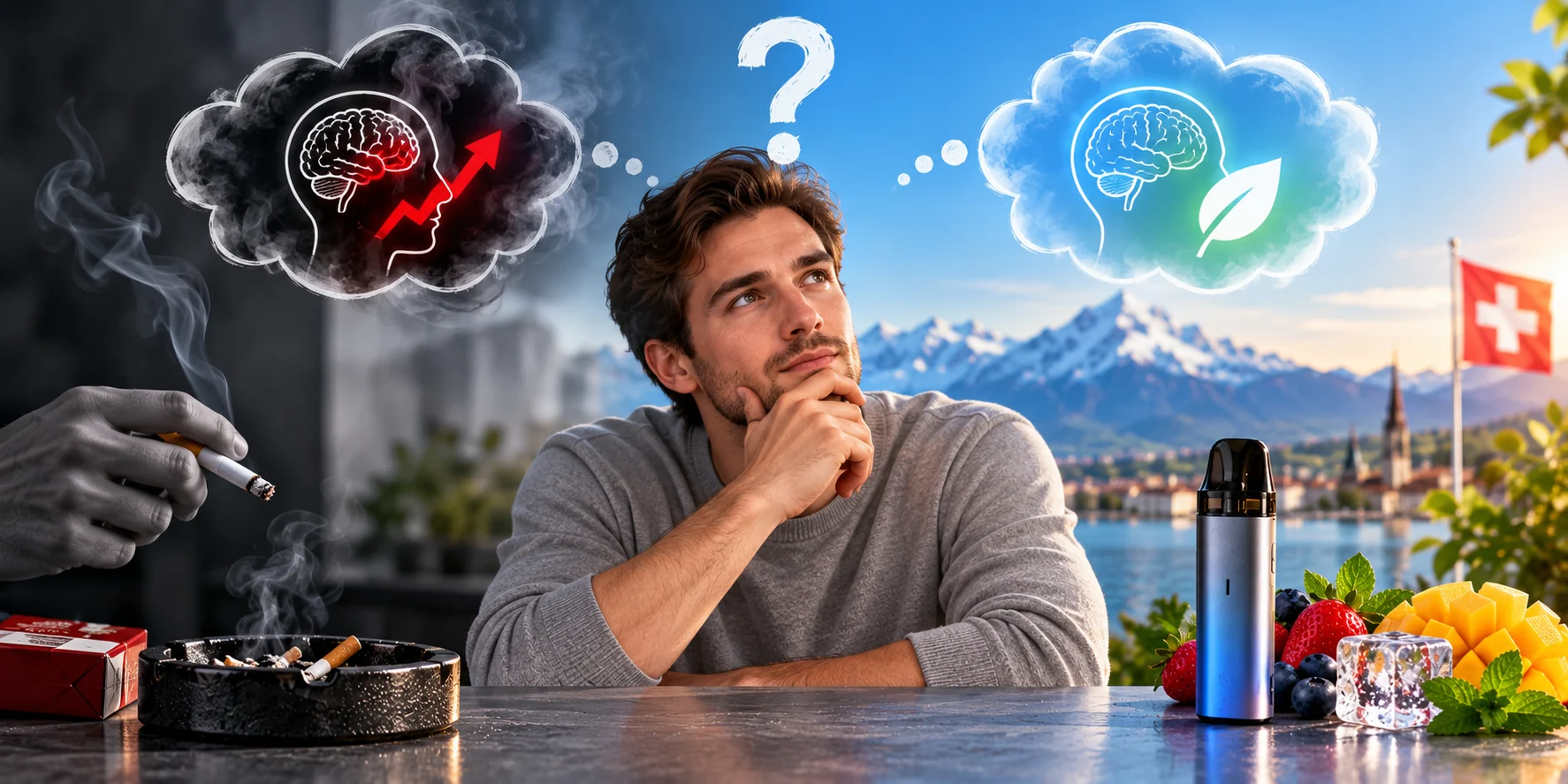 Puff sans nicotine : peut-on devenir accro en vapotant du 0 mg ?